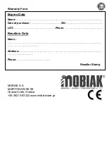 Предварительный просмотр 17 страницы Mobiak 0806293 User Manual