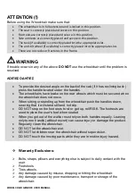 Preview for 5 page of Mobiak 0808839 User Manual