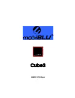 Предварительный просмотр 1 страницы MobiBlu CUBE 3 Operation Manual