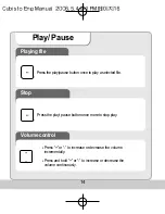 Предварительный просмотр 16 страницы MobiBlu Cubisto User Manual
