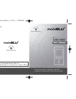 MobiBlu DAH-1800 User Manual предпросмотр