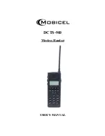 MOBICEL DCTS-900 User Manual preview