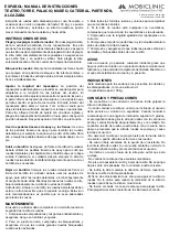 Mobiclinic Alcazaba Instruction Manual preview