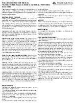 Preview for 2 page of Mobiclinic Alcazaba Instruction Manual