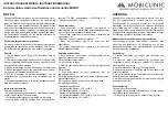 Preview for 5 page of Mobiclinic MOBI 1 Instruction Manual