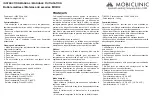 Preview for 2 page of Mobiclinic MOBI 2 Instruction Manual