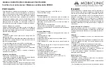 Preview for 3 page of Mobiclinic MOBI 2 Instruction Manual