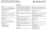 Preview for 2 page of Mobiclinic MOBI 4 PLUS Instruction Manual