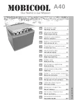 Mobicool A-40 DC Operating Manual preview