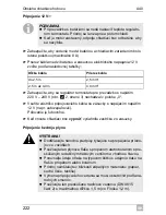 Предварительный просмотр 222 страницы Mobicool A-40 DC Operating Manual