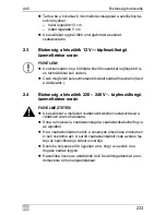 Предварительный просмотр 233 страницы Mobicool A-40 DC Operating Manual