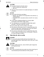 Preview for 7 page of Mobicool B40 DC/AC Instruction Manual