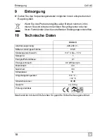 Предварительный просмотр 18 страницы Mobicool C40AC Operating Manual