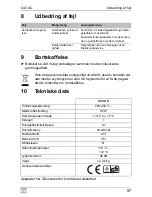 Предварительный просмотр 57 страницы Mobicool C40AC Operating Manual