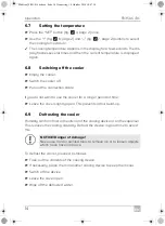 Preview for 15 page of Mobicool FR 35 Operating Manual