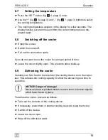 Preview for 15 page of Mobicool FR35 AC/DC Operating Manual