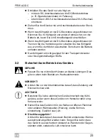 Preview for 23 page of Mobicool FR35 AC/DC Operating Manual