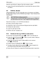 Preview for 31 page of Mobicool FR35 AC/DC Operating Manual