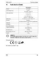 Preview for 35 page of Mobicool FR35 AC/DC Operating Manual