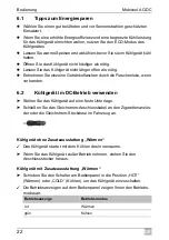 Preview for 22 page of Mobicool G30 Operating Manual