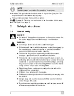 Preview for 4 page of Mobicool TC16 AC/DC Instruction Manual