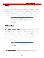 Preview for 21 page of MOBIDATA MBD-R100H User Manual