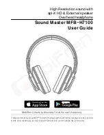 MobiFren Sound Master MFB-H7100 User Manual preview