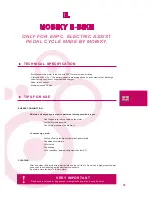 Preview for 31 page of Mobiky Steve 16" Owner'S Manual