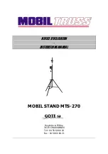 Mobil Truss MTS-270 Instruction Manual preview