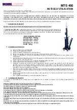 Mobil Truss MTS 450 User Manual preview