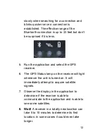 Preview for 12 page of Mobile Crossing BLUETOOTH GPS User Manual