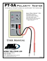 Mobile Solutions PT-9A User Manual preview