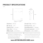 Предварительный просмотр 4 страницы Mobile Sound D012A User Manual