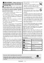 Preview for 114 page of Mobile TV MTV20DVD/SAT Operating Instructions Manual