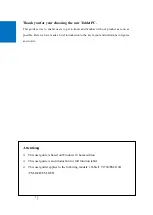 Preview for 2 page of MobileDemand T1550 Quick Start Manual