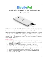 MobilePal Qi User Manual предпросмотр