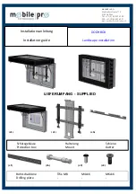 MobilePro DOOHBOX Installation Manual preview