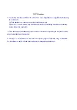 Preview for 9 page of Mobiletron TX011 Installation And Operating Instructions Manual