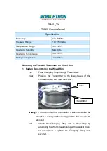 Preview for 1 page of Mobiletron TX026 User Manual