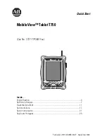 MobileView T750 Quick Start Manual preview