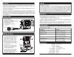 Preview for 2 page of MobileVision C120 Owners & Installation Manual