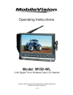 Preview for 1 page of MobileVision M150-WL Operating Instructions Manual