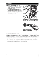 Preview for 3 page of MobileVision MobileVision BT-HFKP5 Operation And Installation Manual