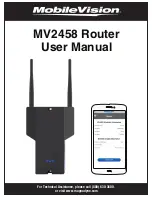 MobileVision MV2458 User Manual preview