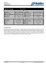 Preview for 6 page of Mobilex 272002 User Manual