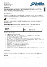 Предварительный просмотр 6 страницы Mobilex 272010 User Manual