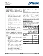 Preview for 5 page of Mobilex 301702 User Manual