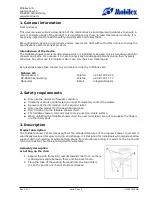 Preview for 2 page of Mobilex 302010 User Manual