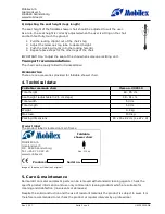 Preview for 3 page of Mobilex 302010 User Manual