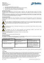 Preview for 9 page of Mobilex 302015 User Manual